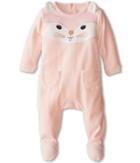 Little Marc Jacobs - Velour Cat Footie