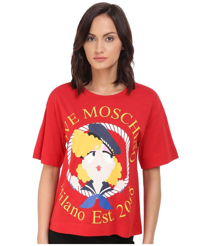 Love Moschino - Girl Graphic Tee