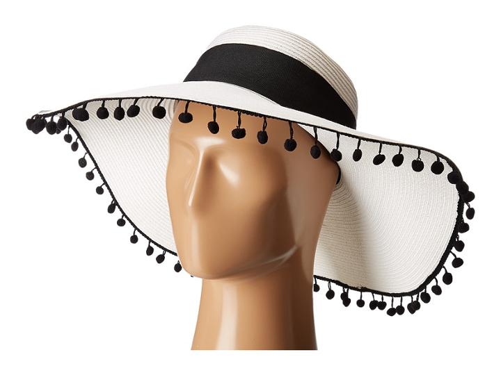 San Diego Hat Company - Ubl6486 Ultrabraid Sun Brim Hat With Pom Poms