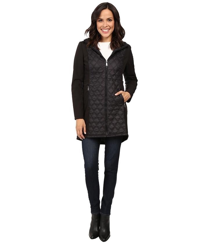 Michael Michael Kors - Zip Front Quilt/softshell M422298t