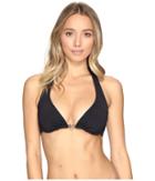 Michael Michael Kors - Villa Del Mar Logo Ring Halter Bikini Top