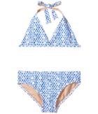 Toobydoo - Blue Watercolor Dot Bikini