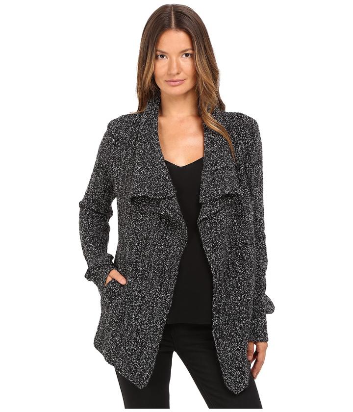 The Kooples - Mouline Mix Cashmere Open Cardigan
