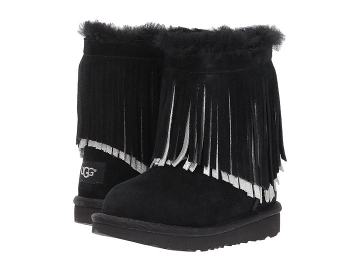 Ugg Kids - Classic Short Ii Fringe