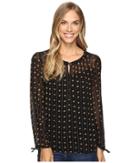 Lucky Brand - Metallic Dotted Top