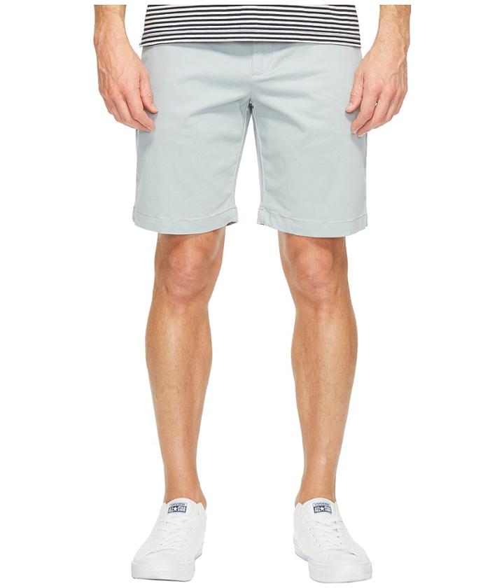 Perry Ellis - Solid Stretch Sateen Shorts