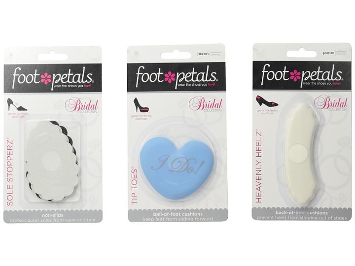 Foot Petals I Do Collection - Something Blue Tip Toes, Heavenly Heelz, Sole Stopperz