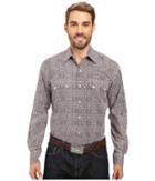 Stetson - Mirror Medallion Long Sleeve Woven Snap Shirt