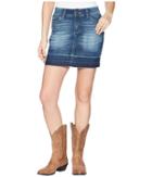 Wrangler - Retro Western Skirt Mid-rise