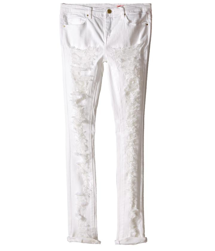 Blank Nyc Kids - Ripped Skinny Jeans In White Lines
