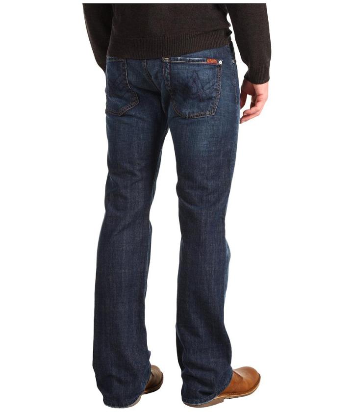 7 For All Mankind Brett Bootcut A Pocket In New York Dark