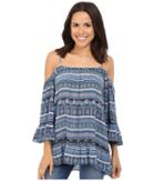 Brigitte Bailey - Raleigh Printed Off The Shoulder Top