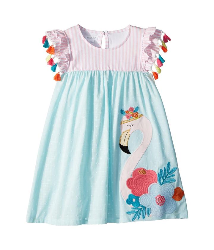 Mud Pie - Flamingo Tassel Dress