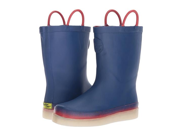 Western Chief Kids - Tech Solid Led Rain Boots
