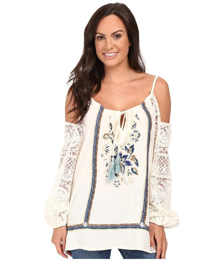 Double D Ranchwear - Paloma Peasant Top