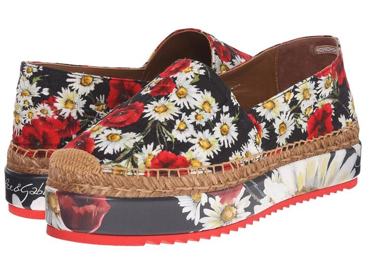 Dolce &amp; Gabbana - Espadrillas Broccato Platform