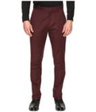 Perry Ellis - Slim Fit Stretch Solid Sateen Dress Pants