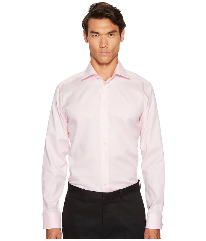 Eton - Slim Fit Mini Herringbone Shirt