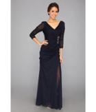 Adrianna Papell Drape Covered Gown