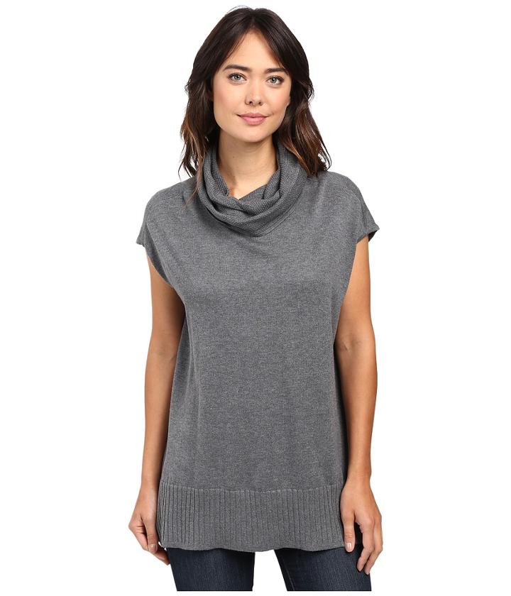 Lilla P - Cotton Modal Cowl Neck Tunic