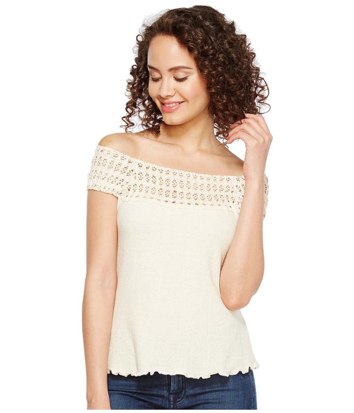 Scully - Cantina Talia Organic Cotton Off The Shoulder Top