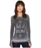 Allen Allen - Let It Snow Thermal Top