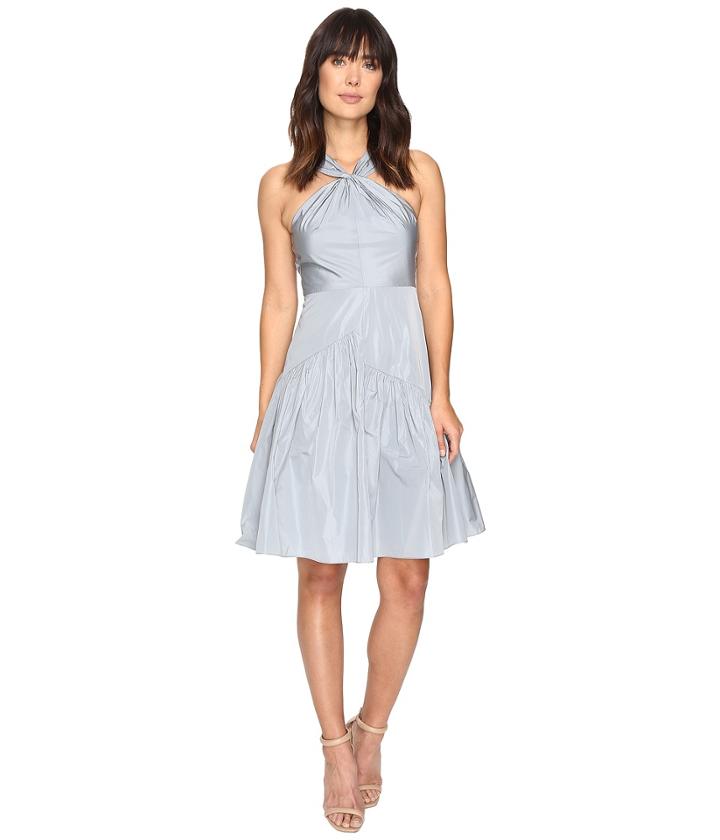 Rebecca Taylor - Knot Neck Taffeta Dress