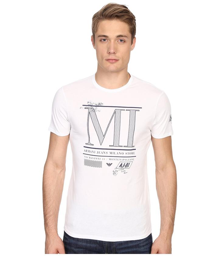 Armani Jeans - Milan Water Print Tee
