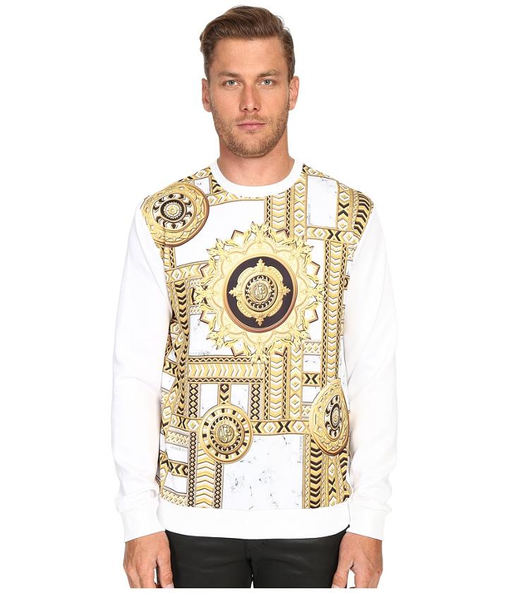 Versace Jeans - Marbled Kaleidoscope Print Sweatshirt