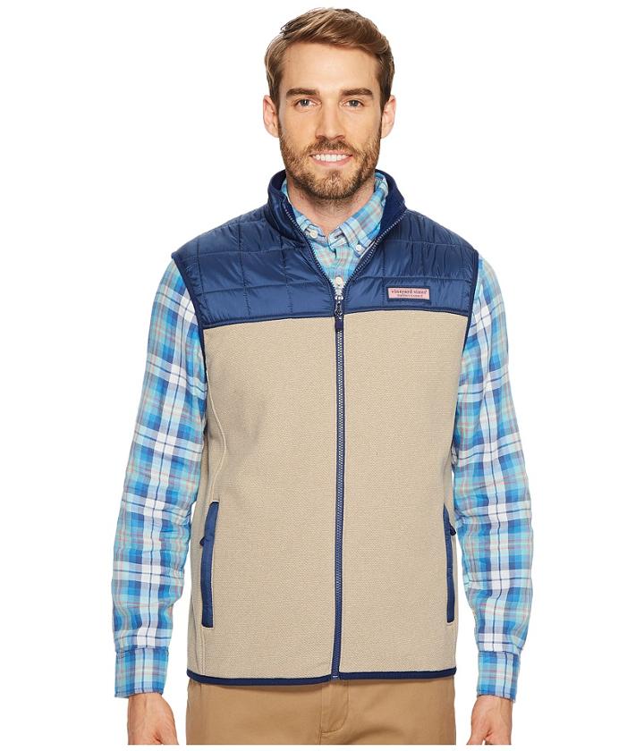 Vineyard Vines - Jacquard Fleece Vest