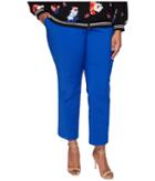 Vince Camuto Specialty Size - Plus Size Front Zip Ankle Pants