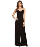 1.state - Lace-up Back Wide Leg Jumpsuit