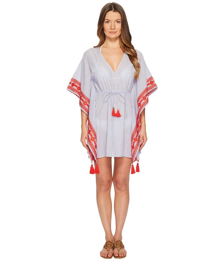 Tory Burch Swimwear - Ravena Beach Caftan Top Cover-up