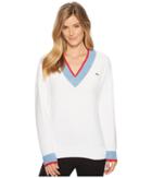Lacoste - V-neck Trim Golf Sweater