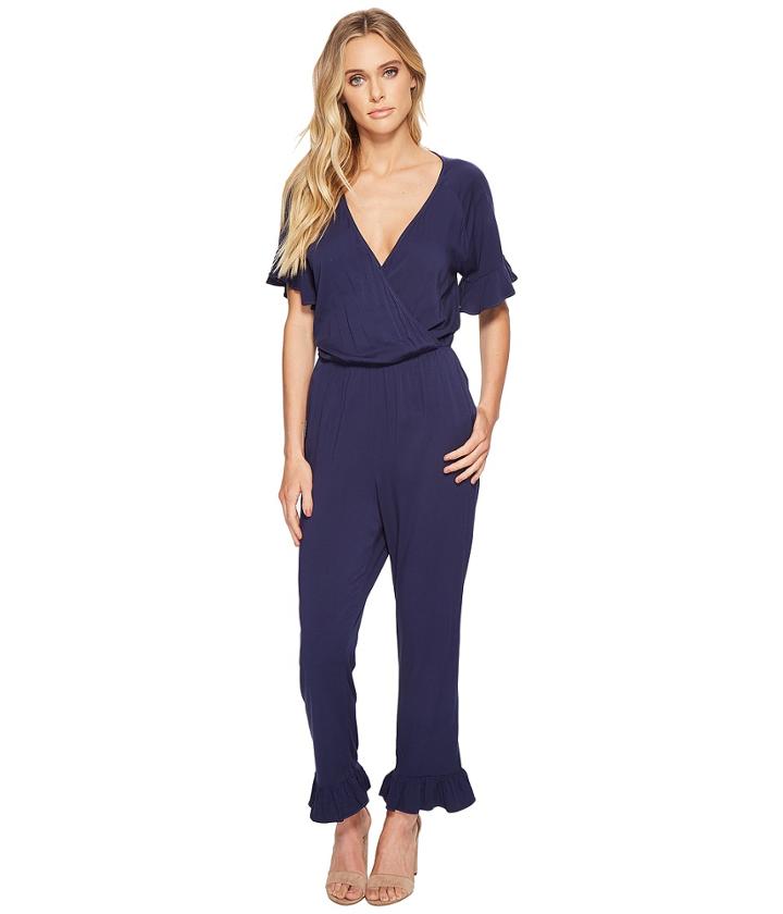 Michael Stars - Rylie Rayon Ruffle Jumpsuit
