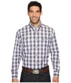 Wrangler - Long Sleeve George Strait Two-pocket Plaid