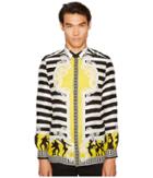 Versace Collection - Silk Striped Button Down