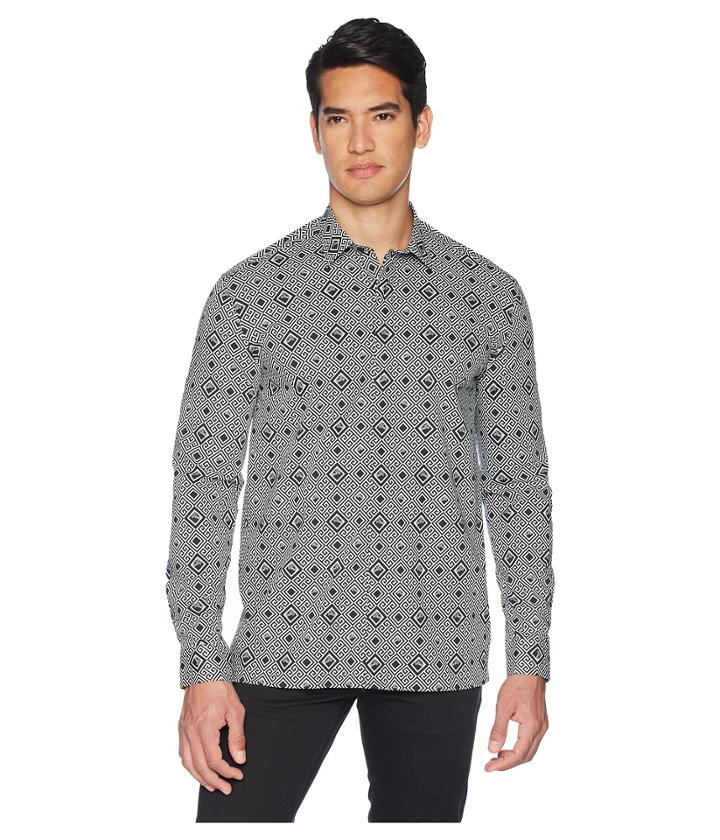 Versace Collection - Medusa Geo Print Shirt