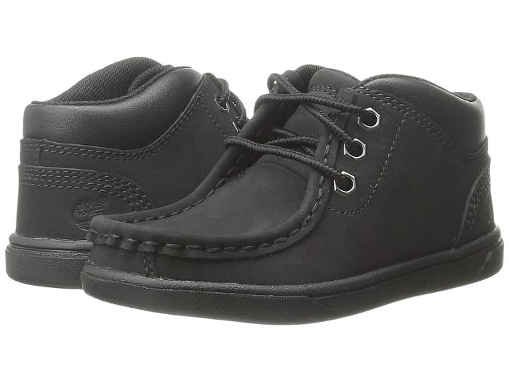 Timberland Kids - Groveton Leather Moc Toe