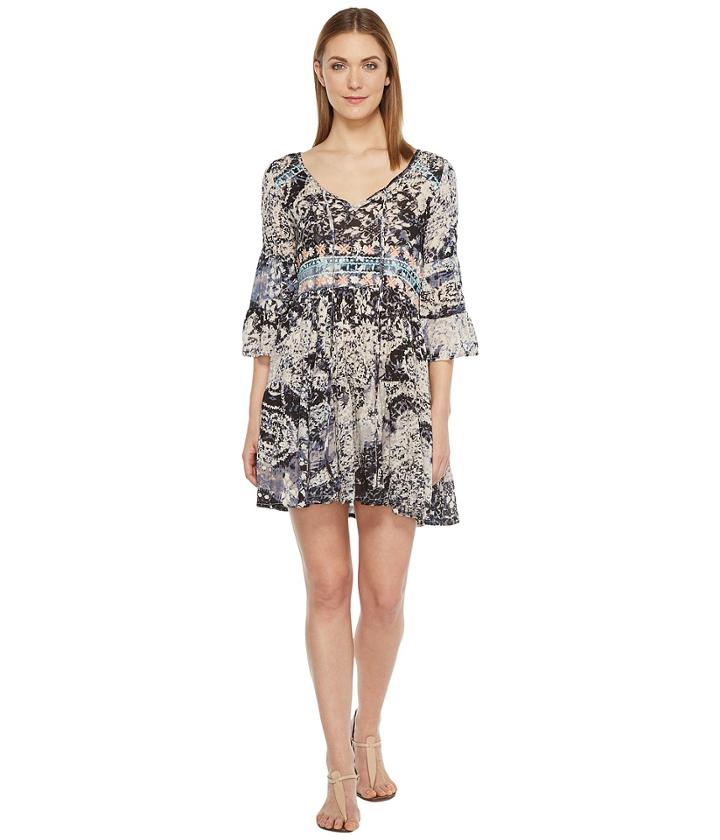 Brigitte Bailey - Mahalia Printed V-neck Dress