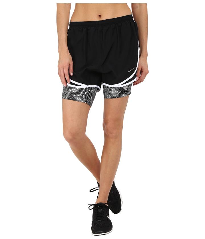 Nike - 2-in-1 Tempo Print Compression Short