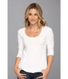 Mod-o-doc Slub Jersey 3/4 Sleeve Scoop Neck Tee