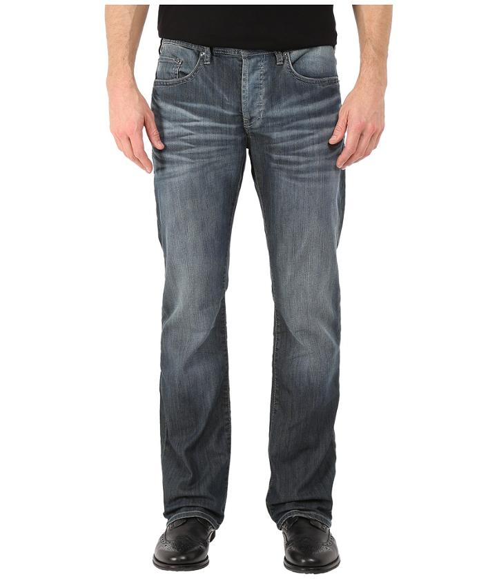 Buffalo David Bitton - King Slim Bootcut Jeans Ventura In Distress Wash