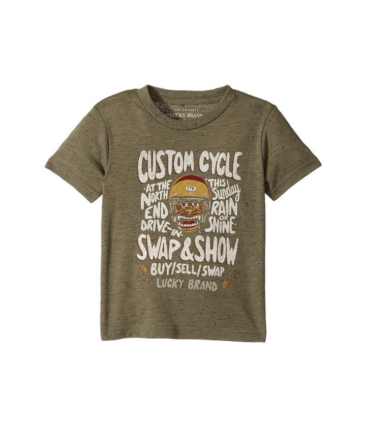 Lucky Brand Kids - Monster Rally Short Sleeve Graphic Tee