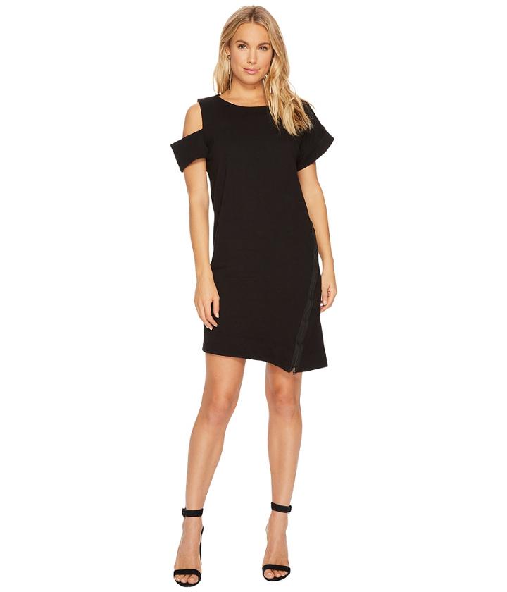 Heather - Caplan Asymmetrical Zip Dress
