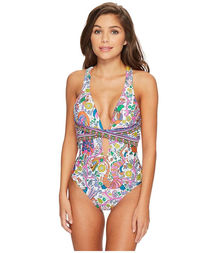 Trina Turk - Jungle Beach Cross-back One-piece