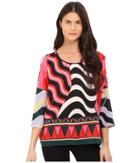 M Missoni - Abstract Top