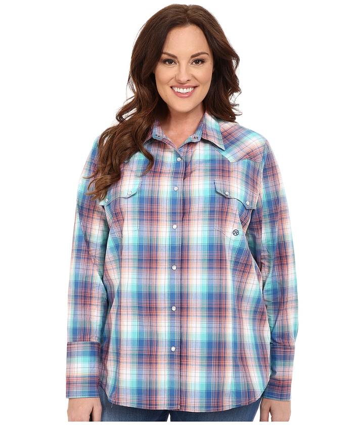 Roper - Plus Size 0171 Solar Plaid