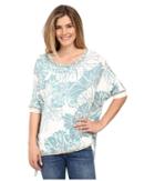 Miraclebody Jeans - Twila Seamed Tee W/ Body-shaping Inner Shell