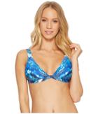 Lucky Brand - High Tides Reversible Banded Halter Bra